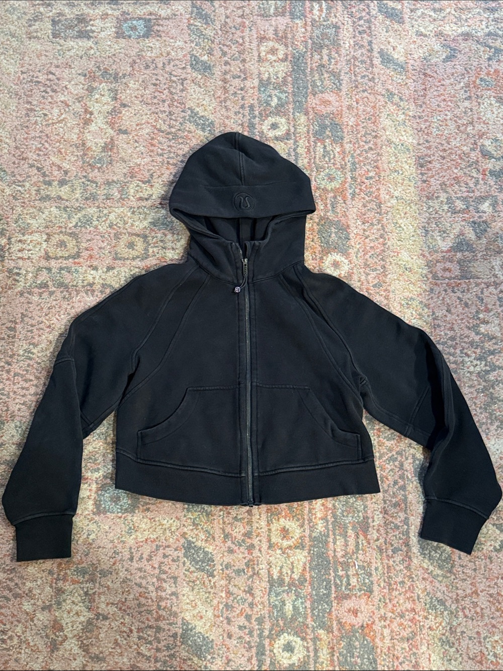 Lululemon Scuba Full Zip Cropped Hoodie